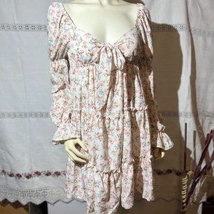 Shein Women Floral Print Dress Size Large